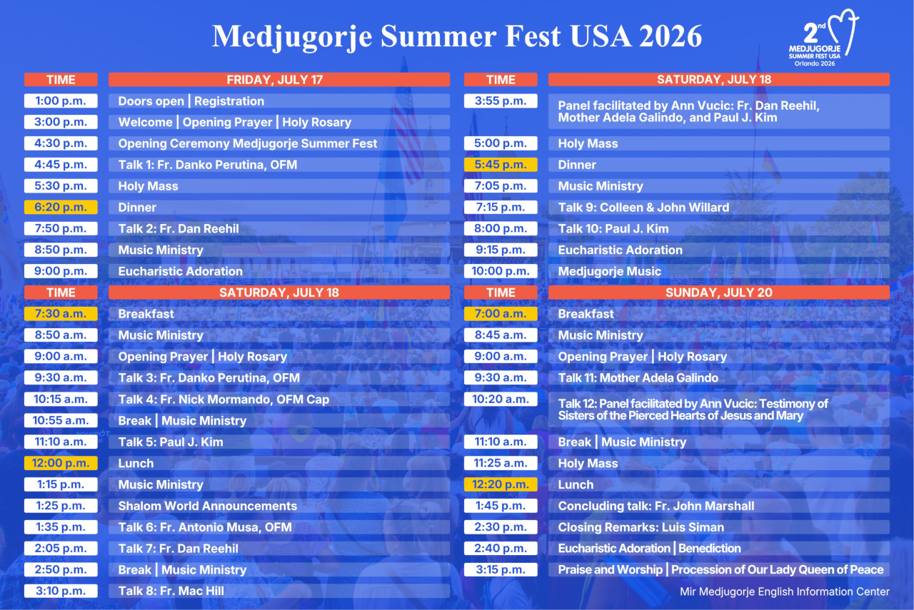 Orlando Summer Fest 2026 Schedule